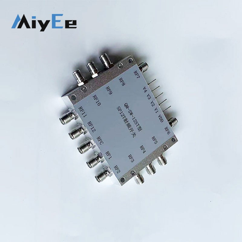 Qm Electronics & Repair Services - QM-SW-12ST 100MHz-6GHz Single-Pole Twelve-Throw RF Electronic