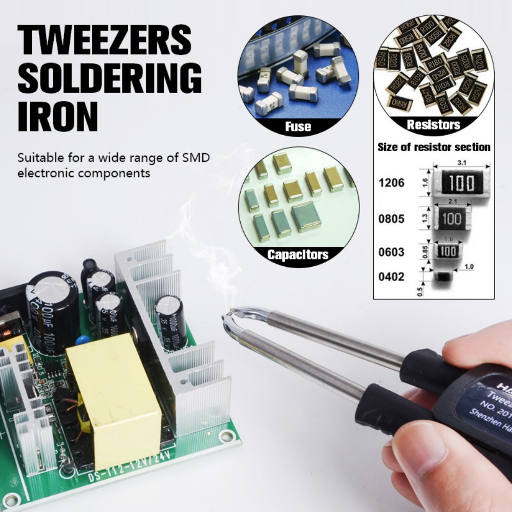T12 Soldering Tweezer Handle – - Electronics Repair Workshop review and price