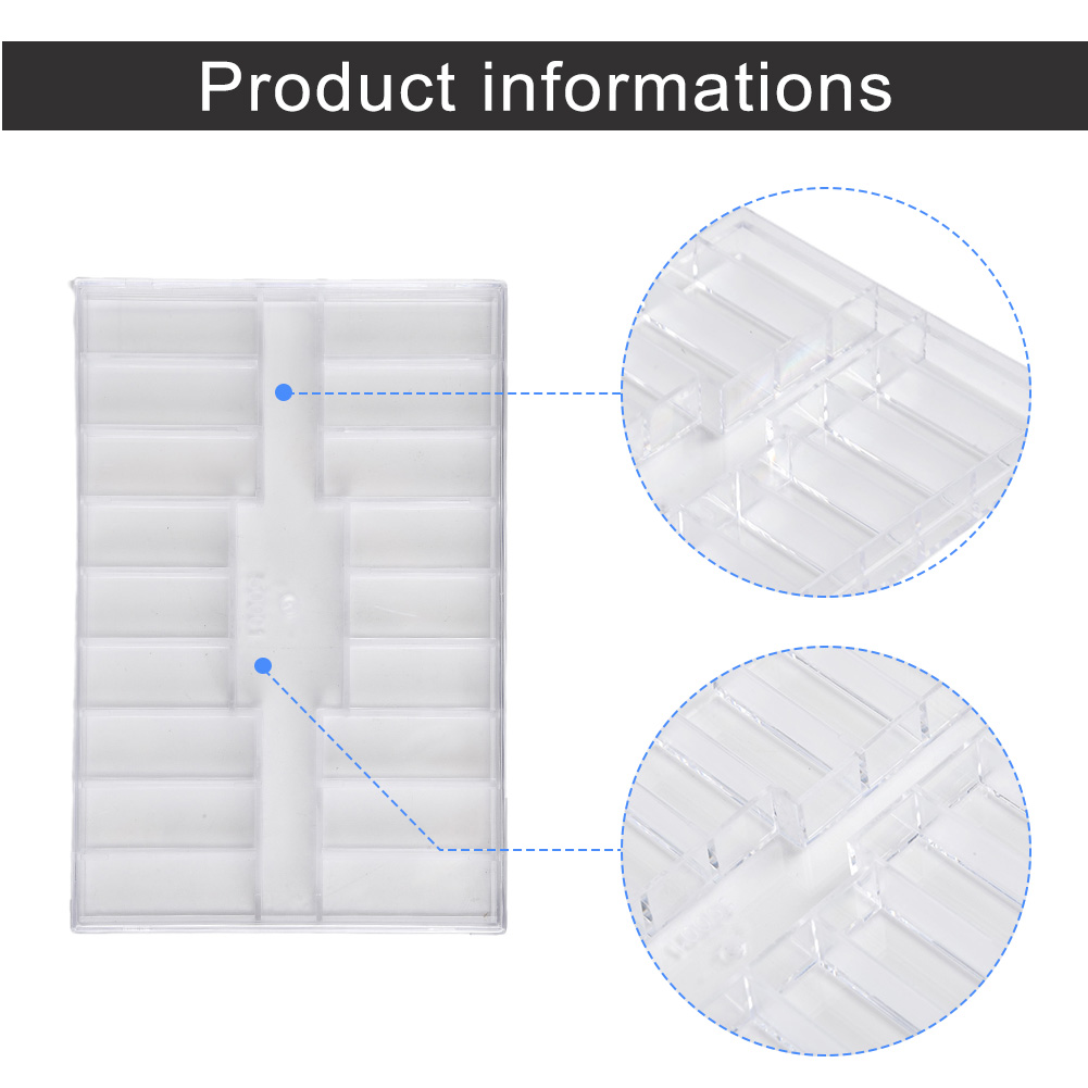 19-Partition Clear Plastic Con - Electronics Repair Store review and price
