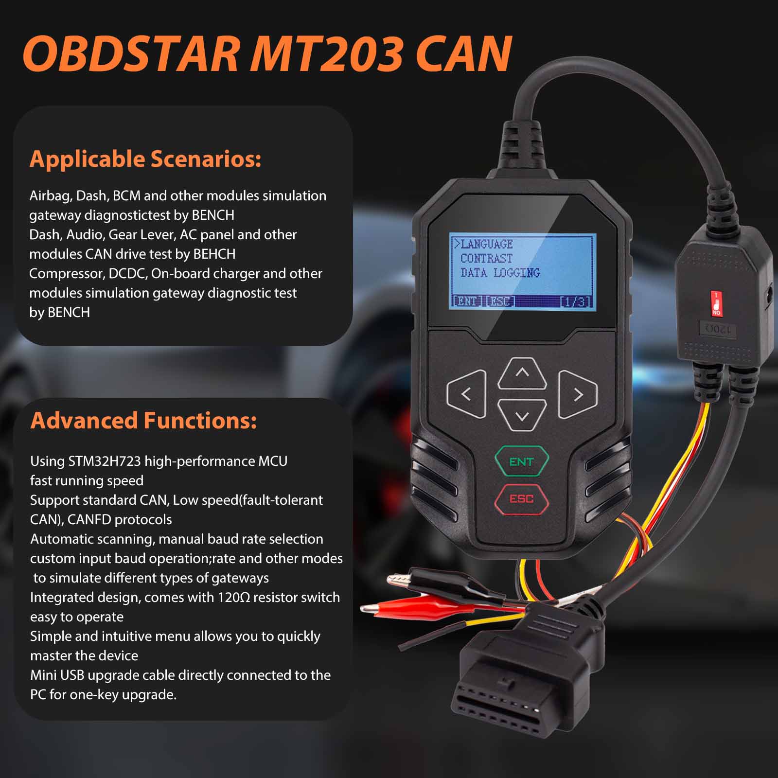 2026 New OBDSTAR MT203 CAN Dri - Electronics Repair Simulator review and price