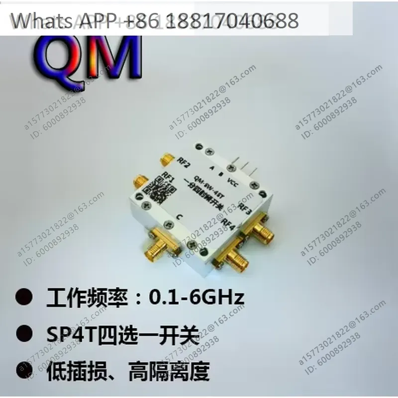 1PC for QM-SW-4ST 0.1-6 GHz SP - Qm Electronics & Repair Services review and price
